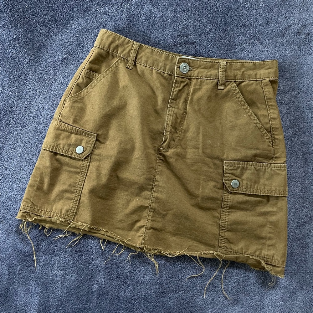 BDG Tan Mini Skirt